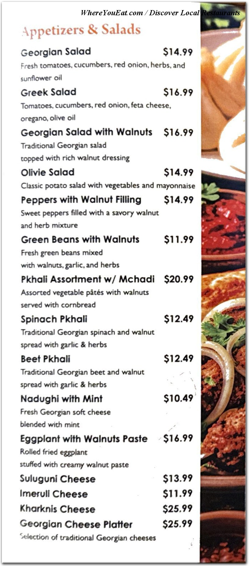 Our Foods